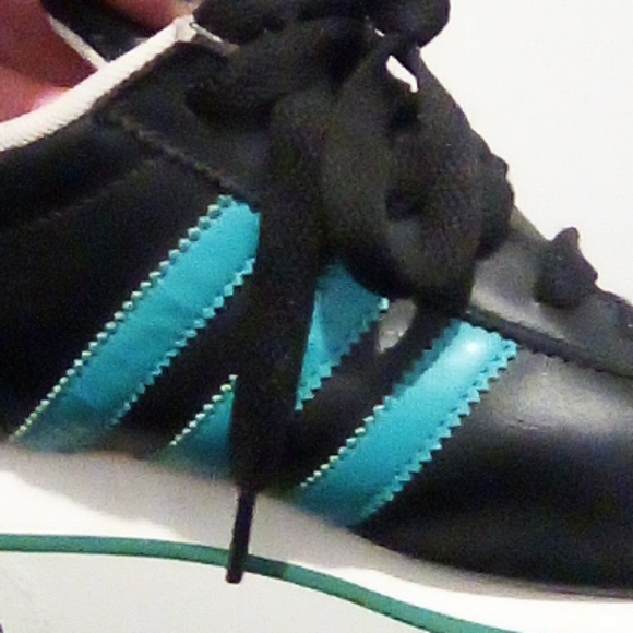 Adidas Shoes Unisex Size 5.5 Black & Green - Picture 12 of 13